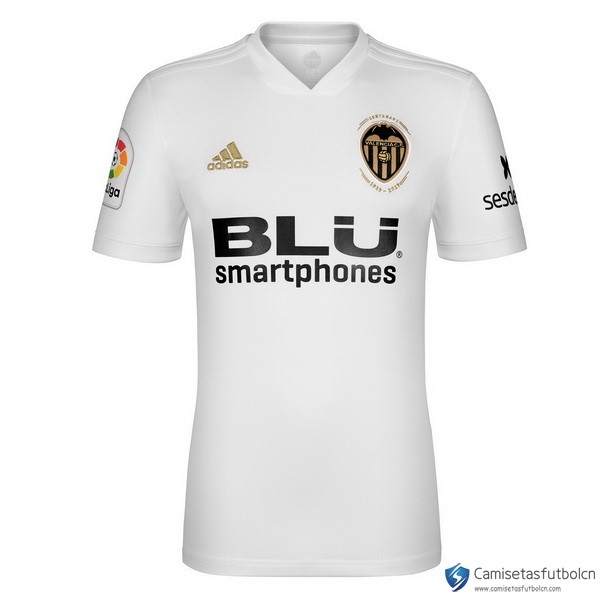 Camiseta Valencia Primera equipo 2018-19 Blanco